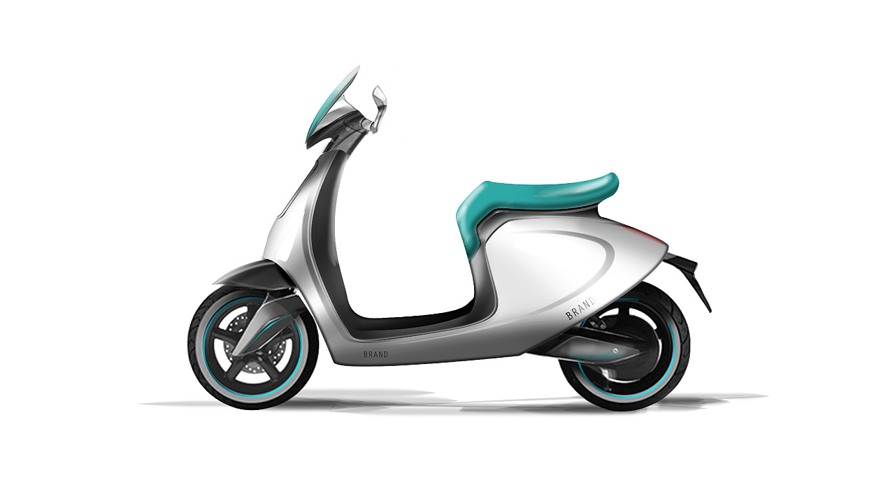 電動車設(shè)計手繪稿