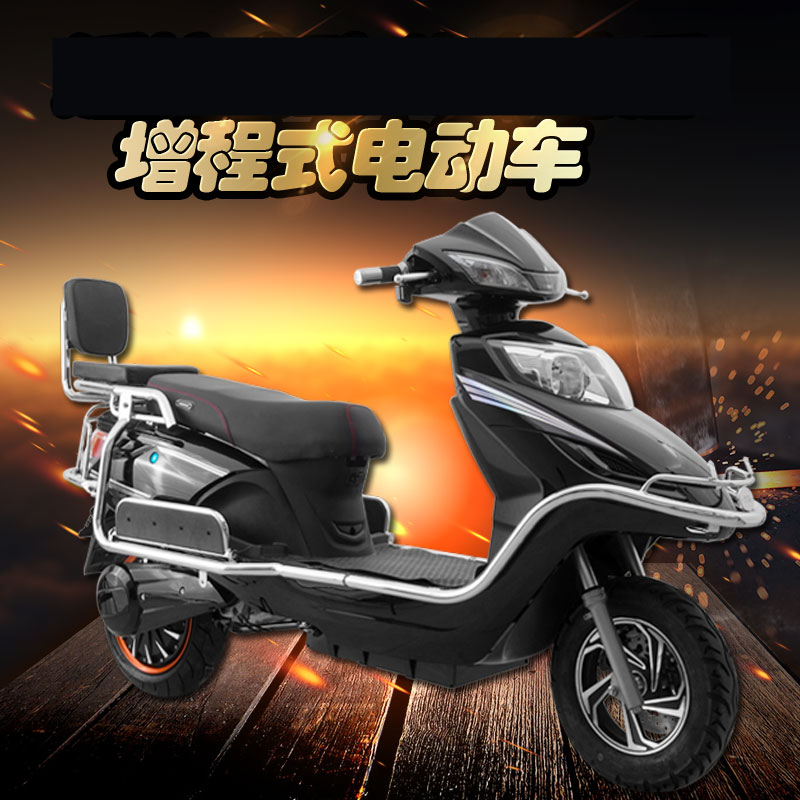 鈴本32A增程式油電混合電動車兩用電瓶車摩托車外賣長跑王發(fā)電